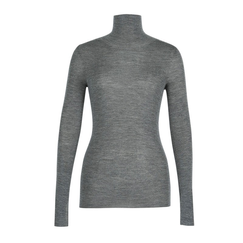 100 % Laine Col Roulé  | T-Shirts & Tops  Femme Femme Femme