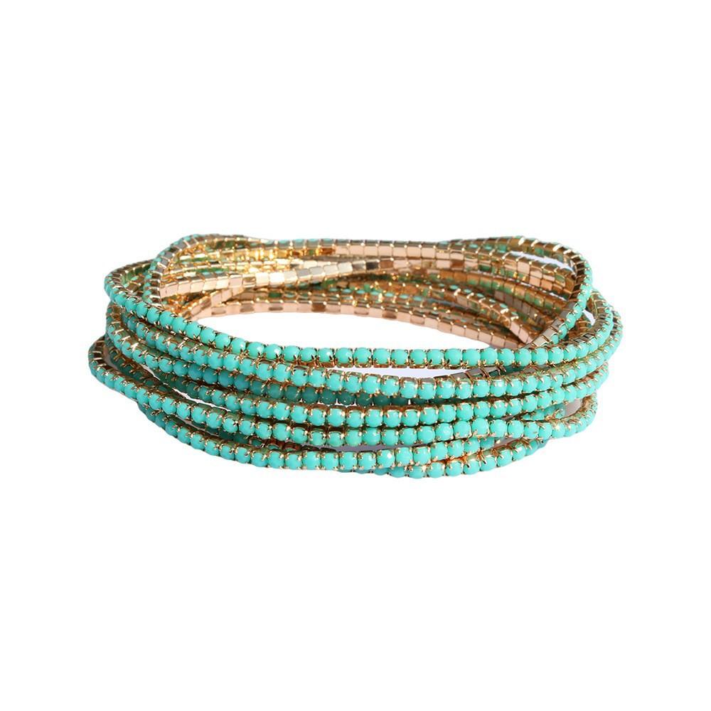 Bracelet Ajustable Perles Et Sequins  | Bijoux  Femme Accessoires Bijoux