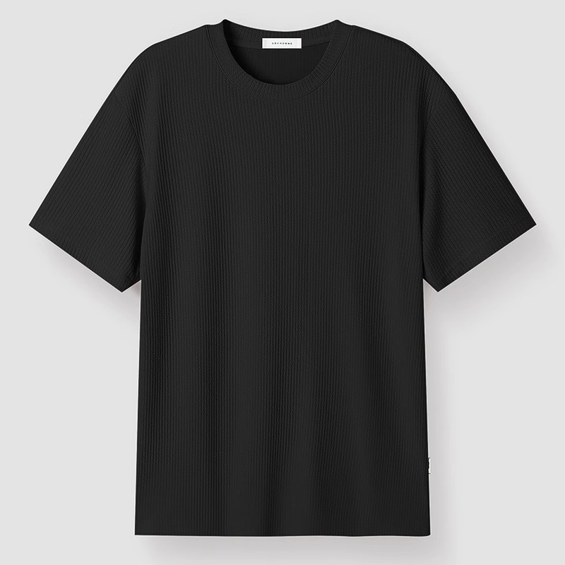 Coupe Décontractée Gaufrée T-Shirt  | T-Shirts & Tops  Homme Homme Homme