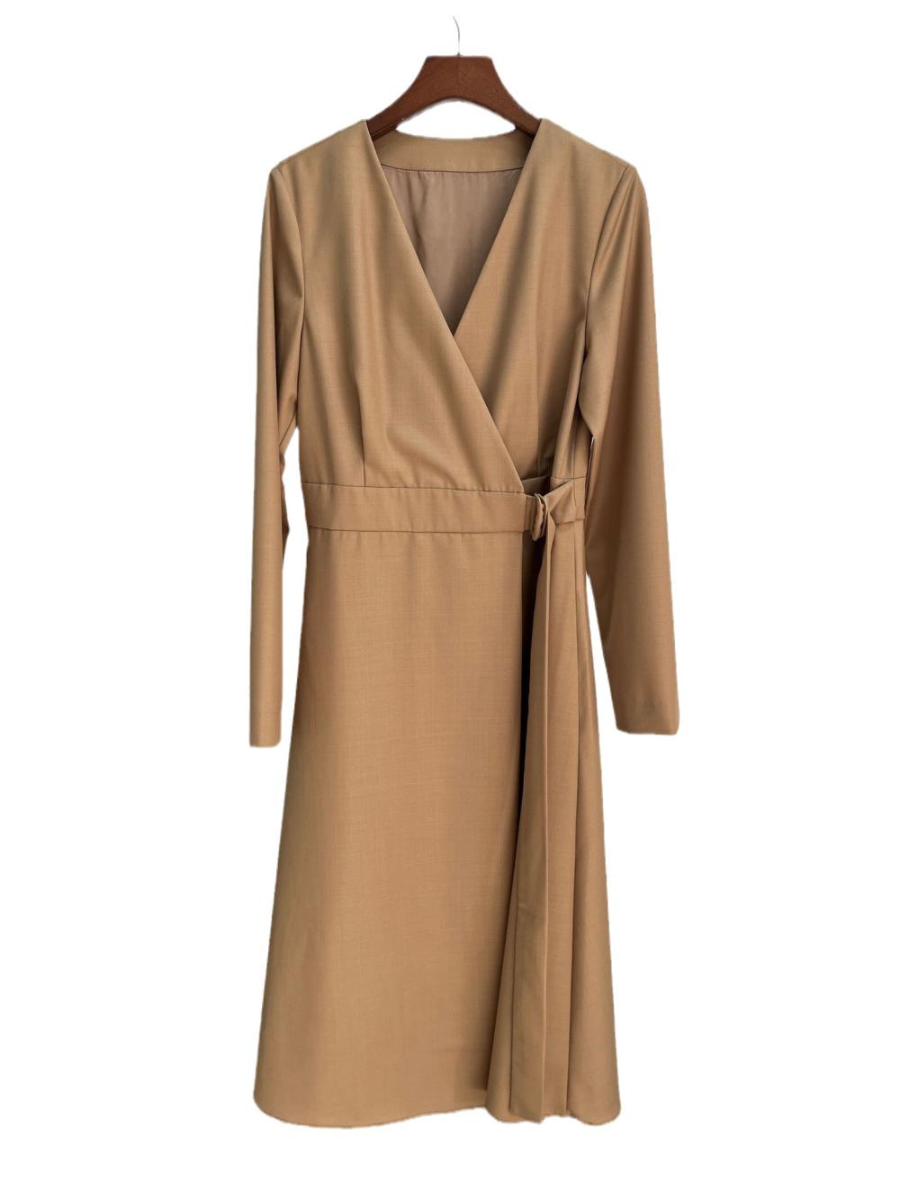 Plissé Robe Cache-Cœur  | Robes  Femme Femme Femme