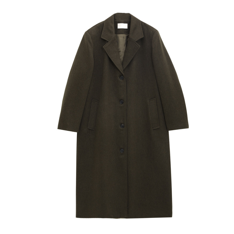 Single-Breasted Manteau  | Manteaux & Vestes  Femme Femme Femme