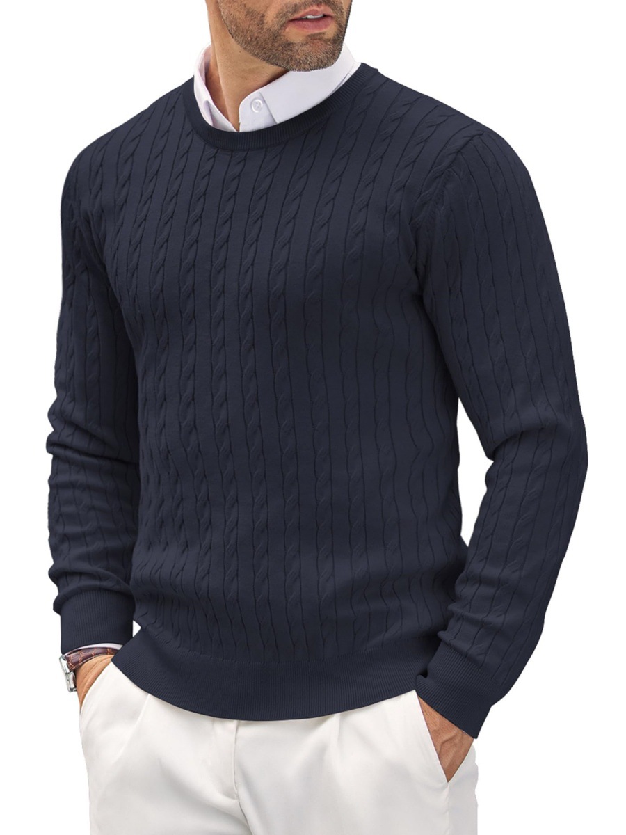 Torsadé Pull En Maille  | Tricots  Homme Homme Homme