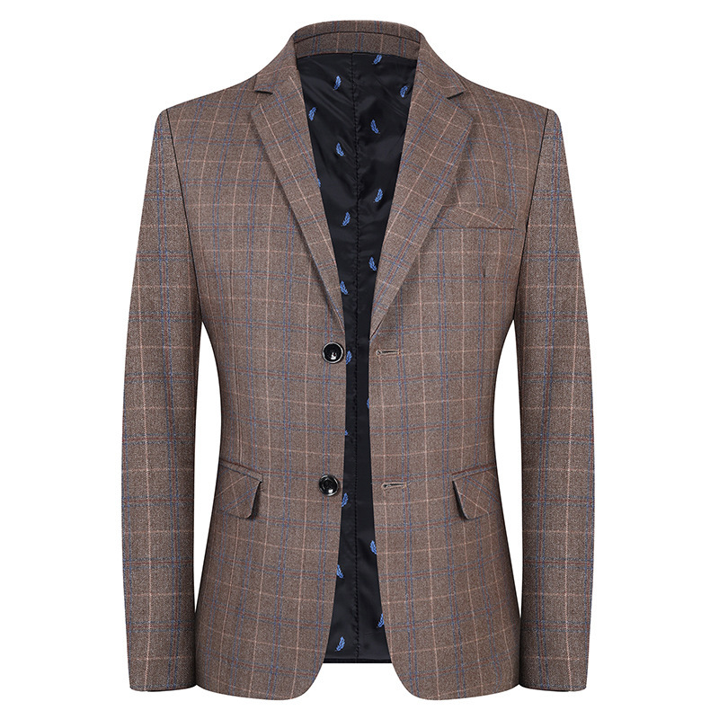 Carreaux Blazer À Simple Boutonnage  | Costumes & Blazers  Homme Costumes & Blazers Costumes & Blazers