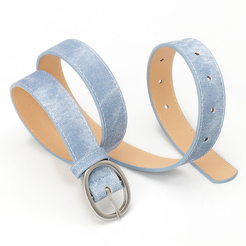 Ceinture Irisée Croûte De Cuir  | Ceintures  Femme Accessoires Ceintures